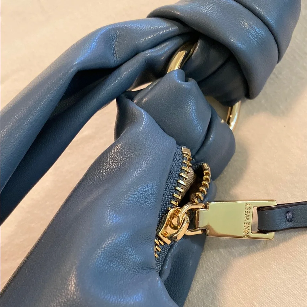 Nine West Slate Blue Hobo Bag - Picture 4 of 12